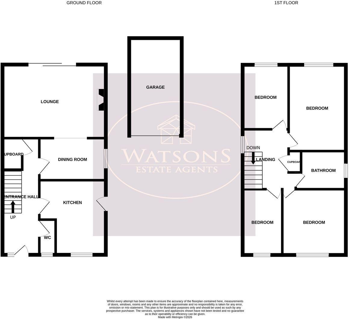 Bayswater Road, Kimberley, Nottingham, NG16 floorplan