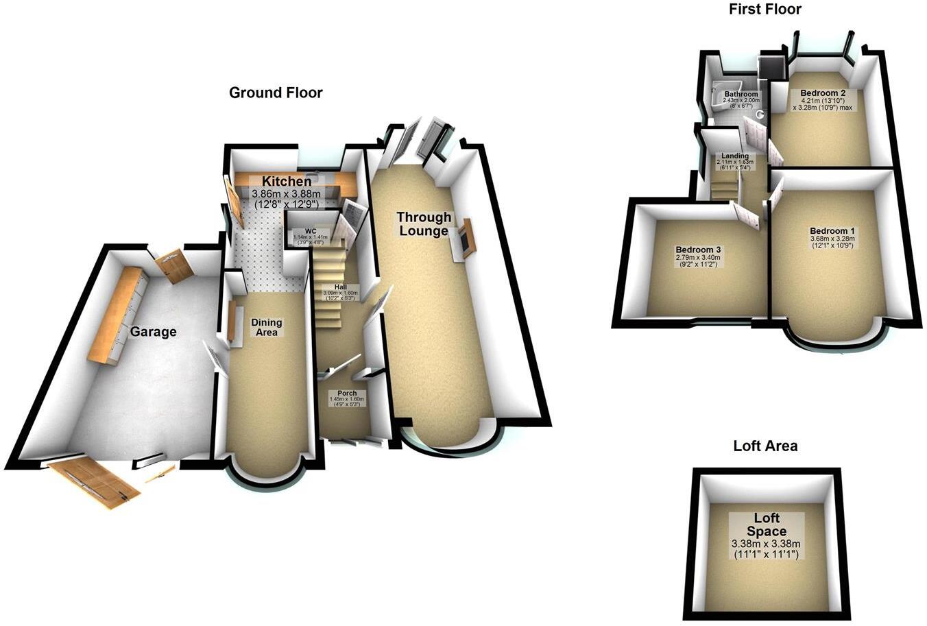 Elmfield Road, Castle Bromwich, Birmingham floorplan