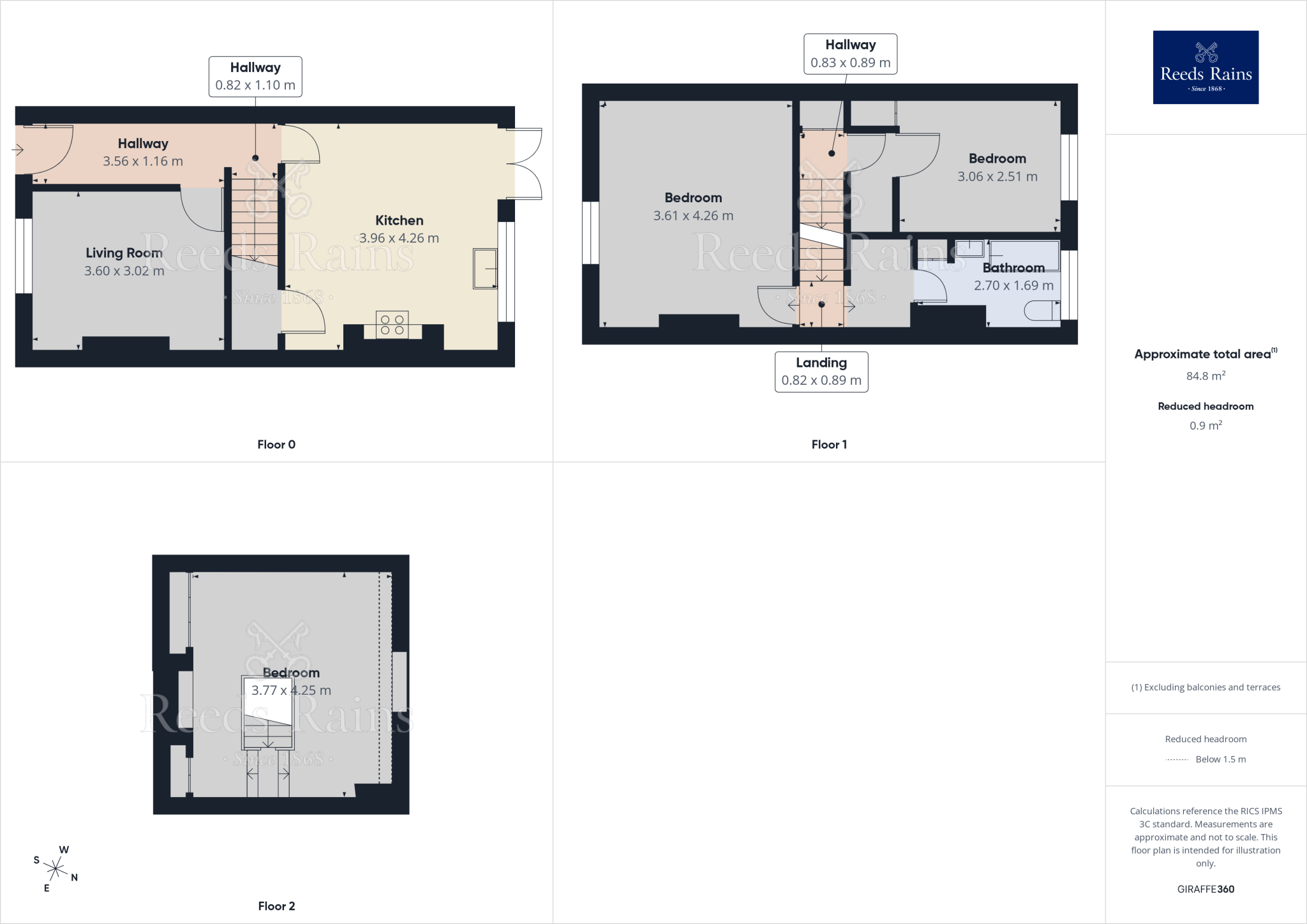 Green Lane, Featherstone, Pontefract, West Yorkshire, WF7 floorplan