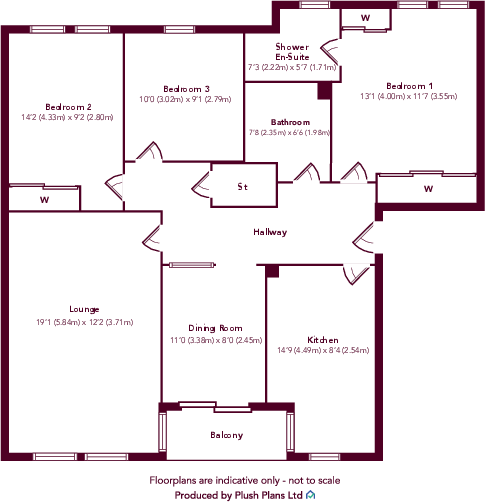 40 Nasmyth Avenue, North Baljaffrey, Bearsden, G61 4SQ floorplan