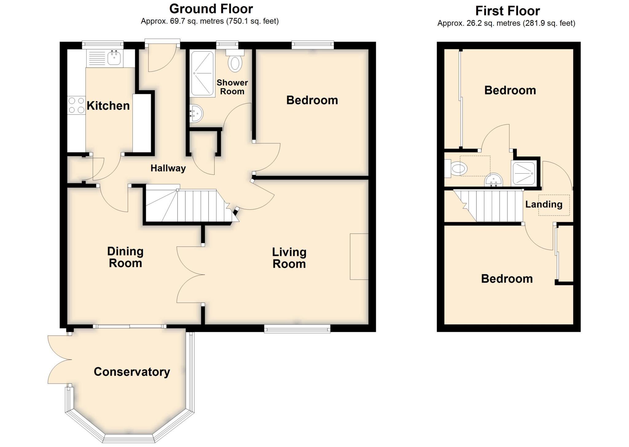 Millennium Way, Westward Ho! floorplan