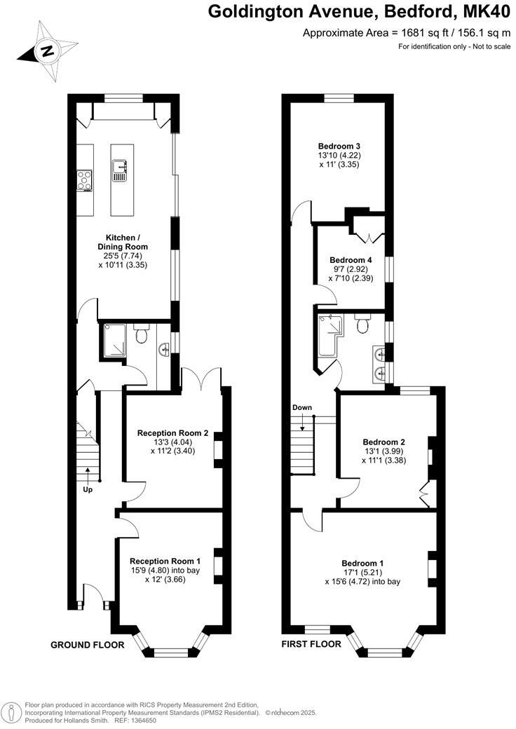 Goldington Avenue, Bedford floorplan