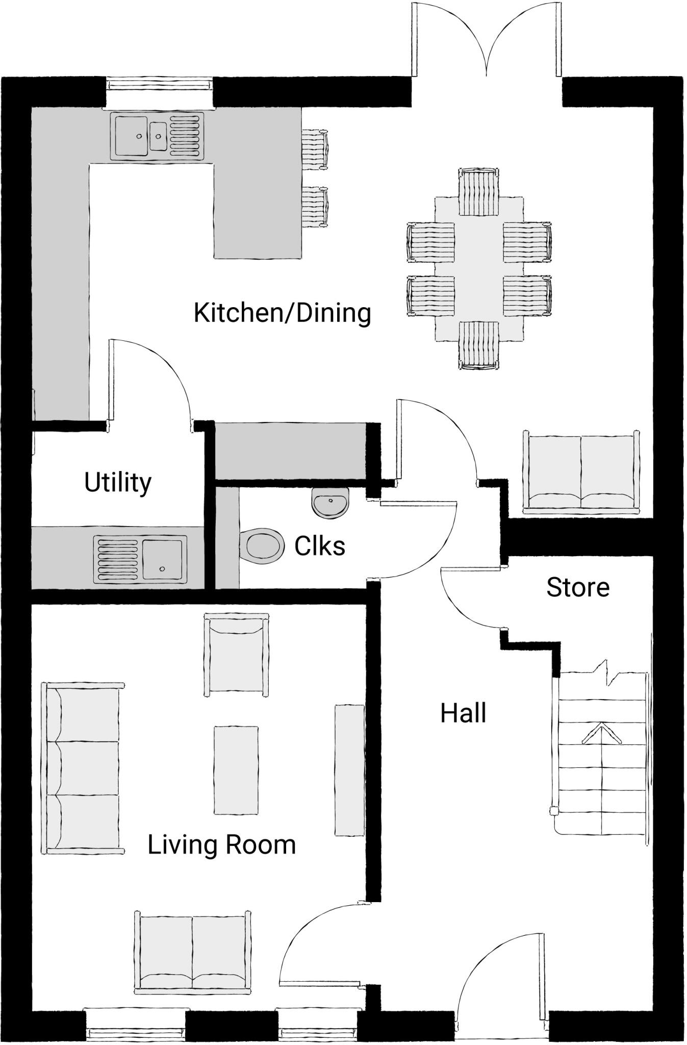 Hedworths Green at Lambton Park. Durham, County Durham, DH3 4E floorplan