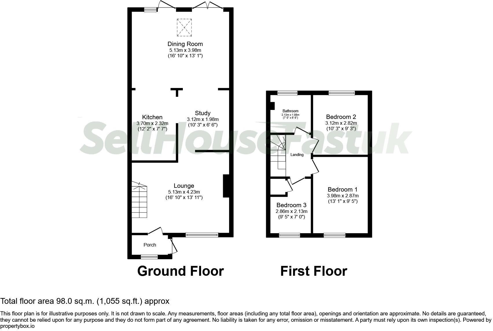 Dovedale, Thornbury, South Gloucestershire floorplan