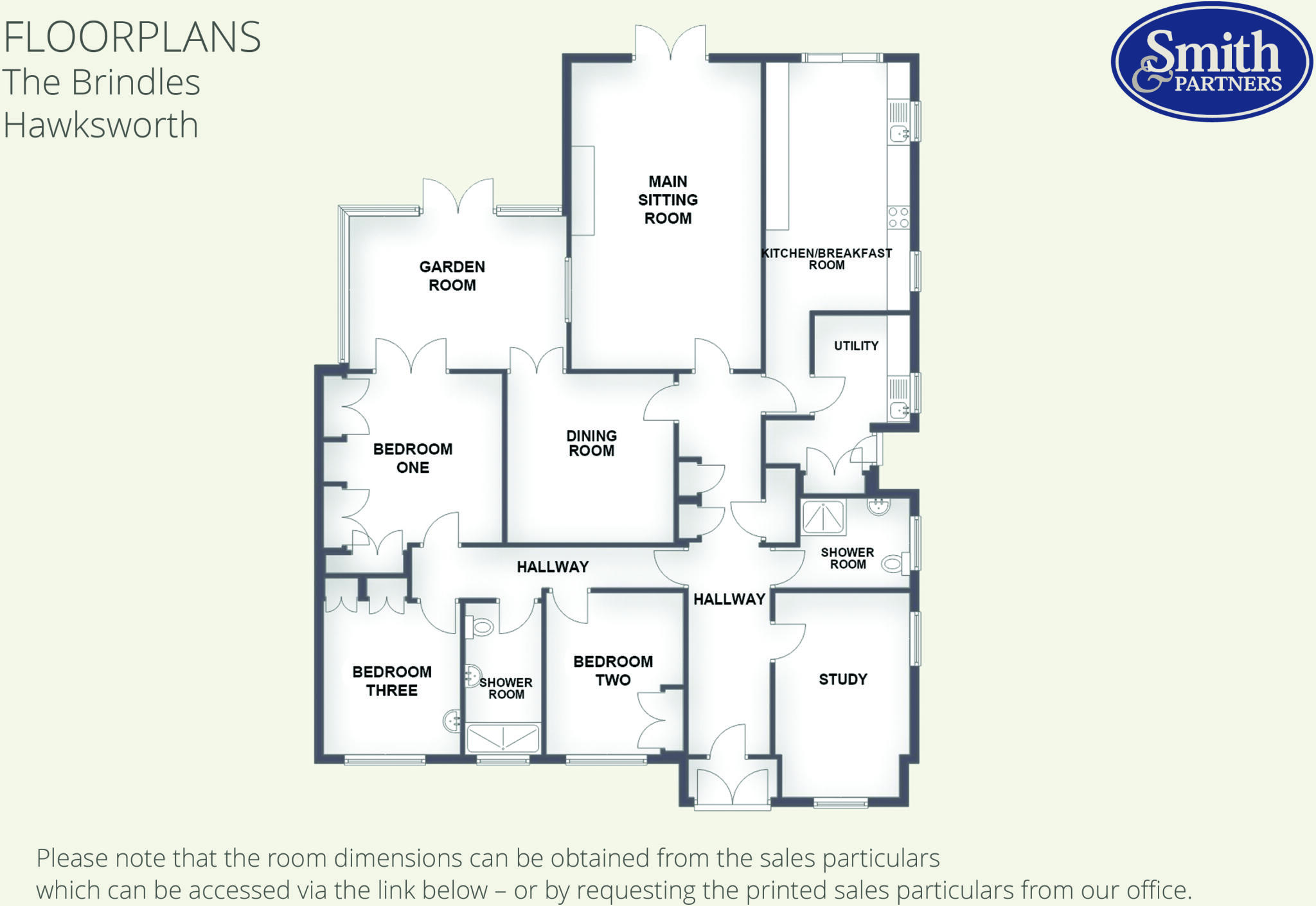 The Brindles, Town Street, Hawksworth, Nottinghamshire floorplan