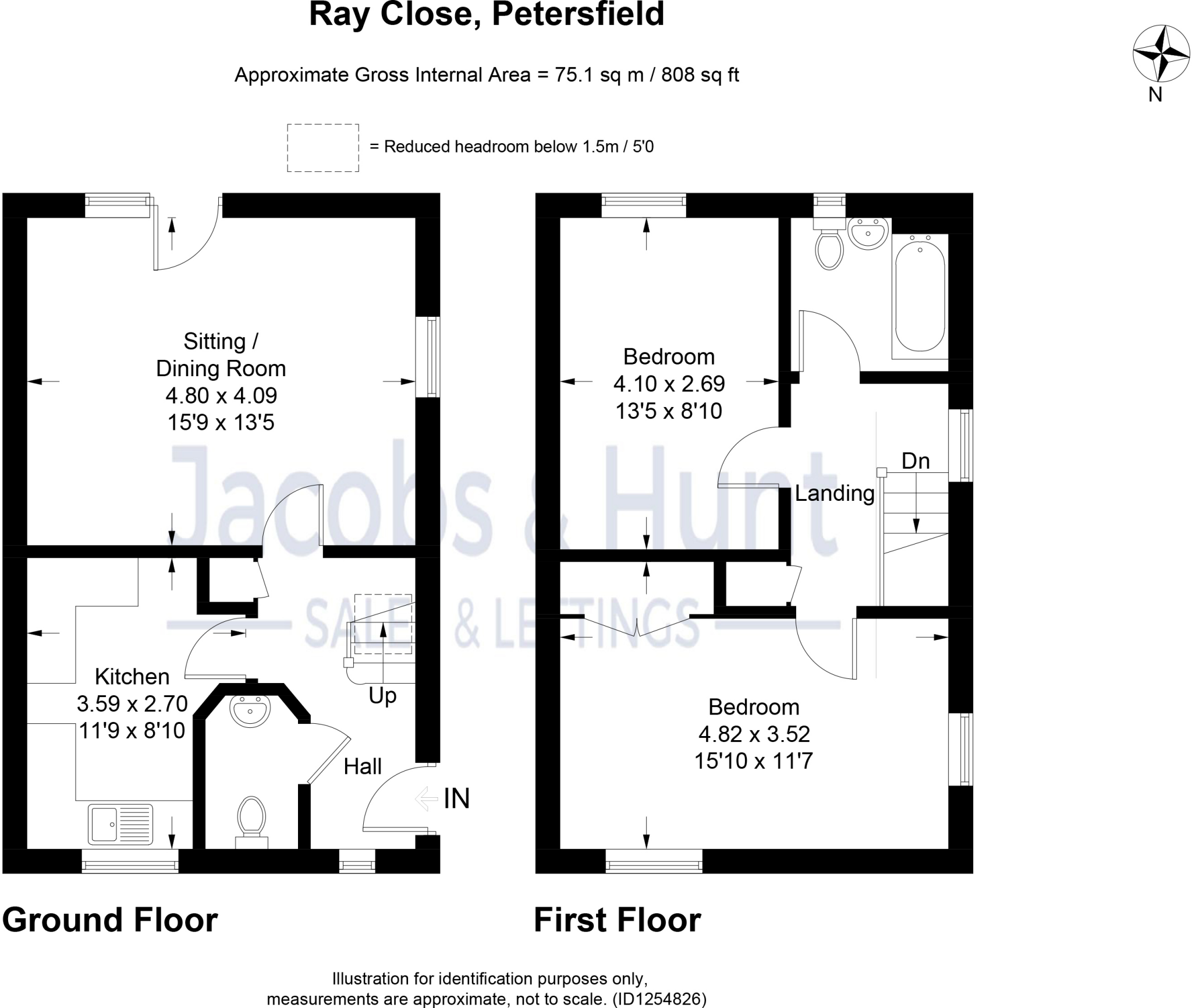 Ray Close, Petersfield, Hampshire floorplan