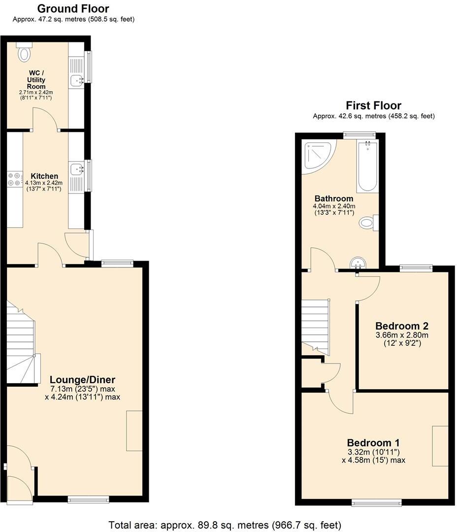 Thrift Street, Irchester floorplan