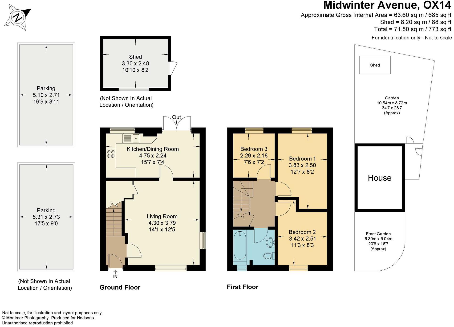 Midwinter Avenue, Milton, OX14 floorplan