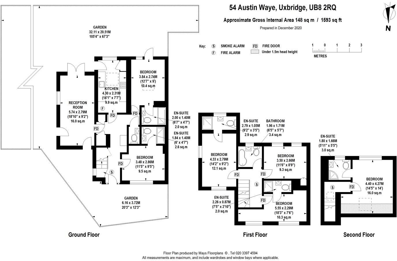 Austin Waye, Uxbridge floorplan