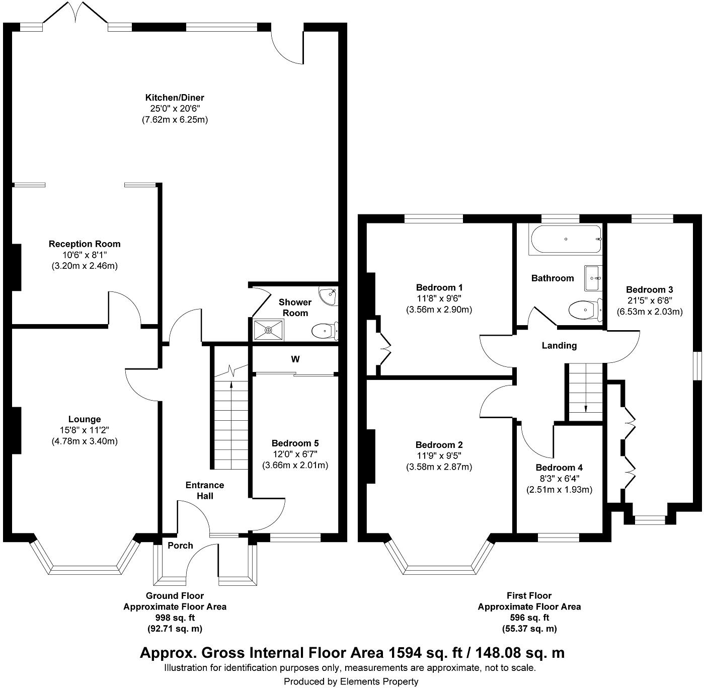 Barnfield Road, Crawley, West Sussex. RH10 8DP floorplan