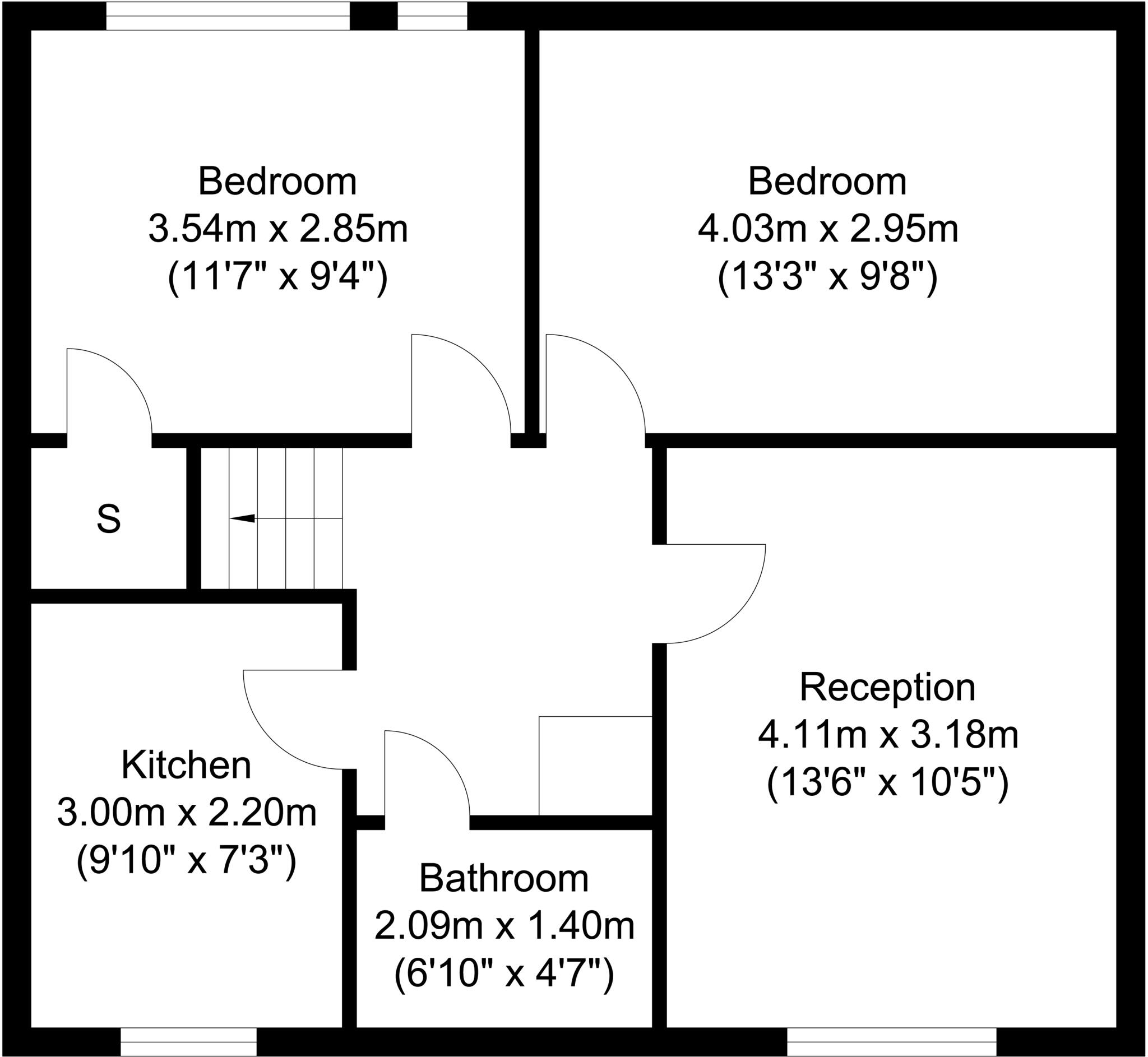 Burnthill Lane, Rugeley. WS15 2HY floorplan