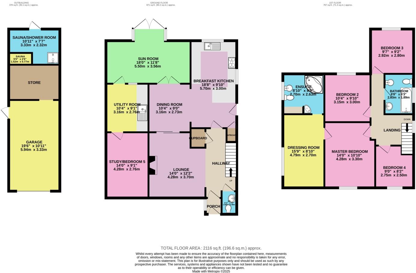 Cherry Tree House Denaby Lane, Doncaster floorplan