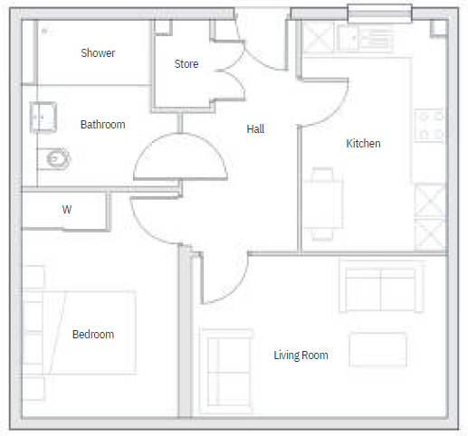 The Shires, Wake Green Rd, Moseley, Birmingham, B13 9PQ floorplan