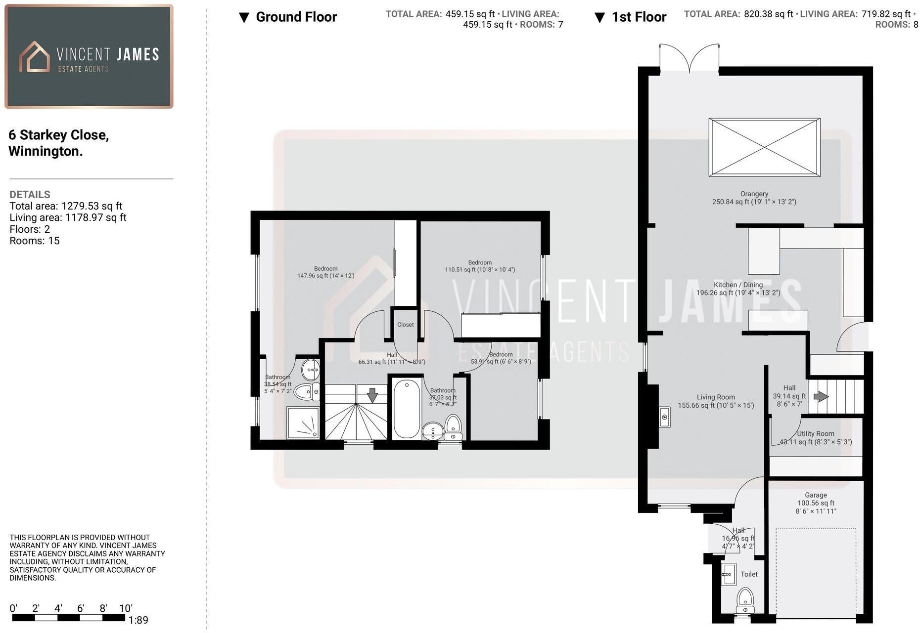 Starkey Close, Northwich, CW8 floorplan