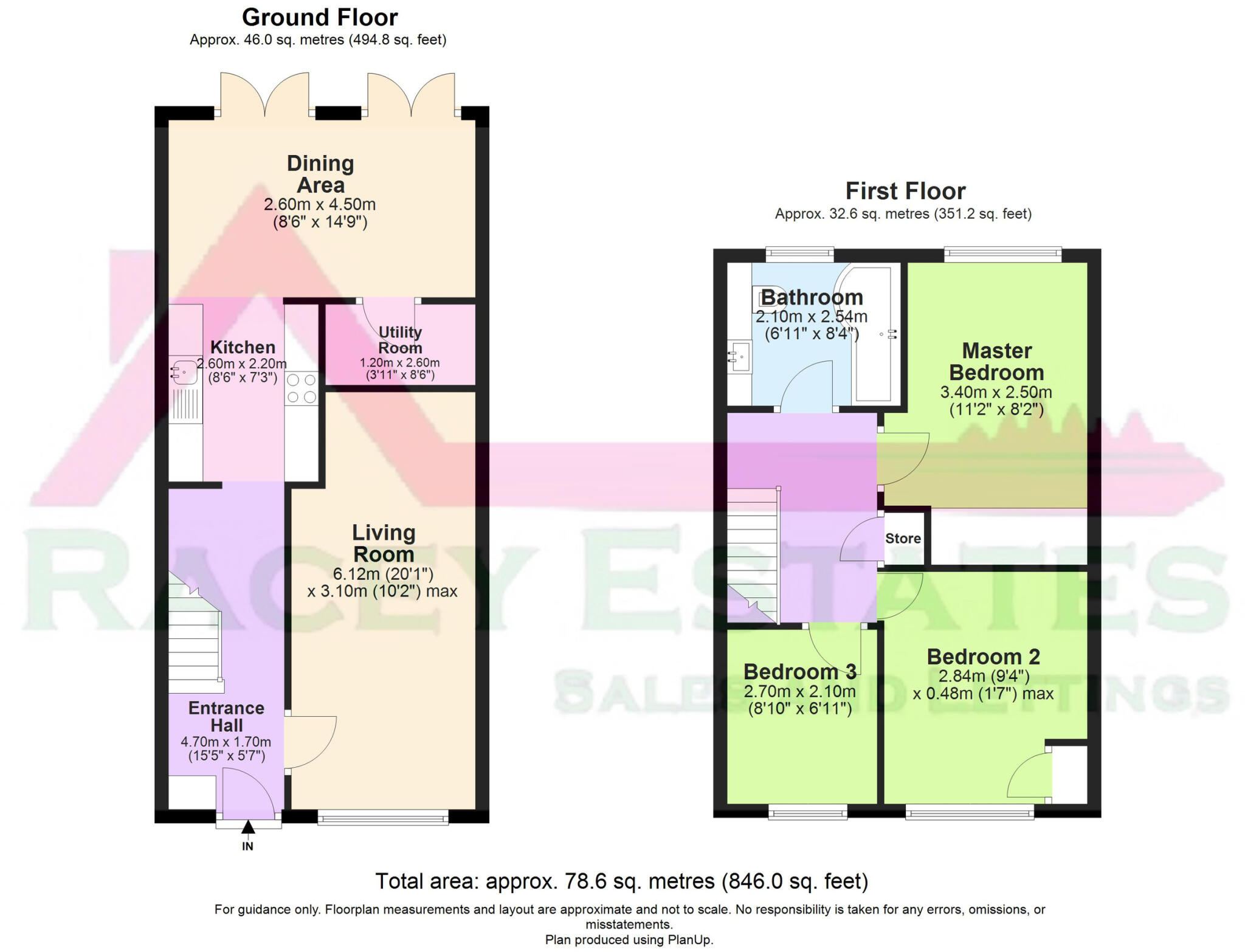 Thompson Close, Newton-le-Willows, Merseyside floorplan