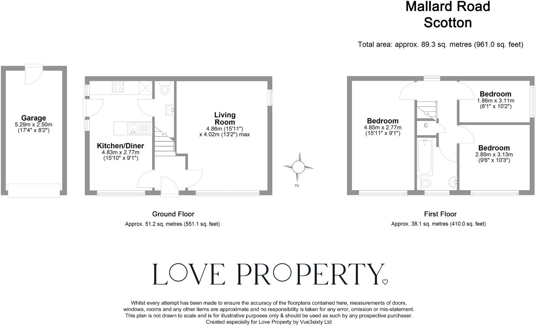 Mallard Road, Scotton, North Yorkshire floorplan