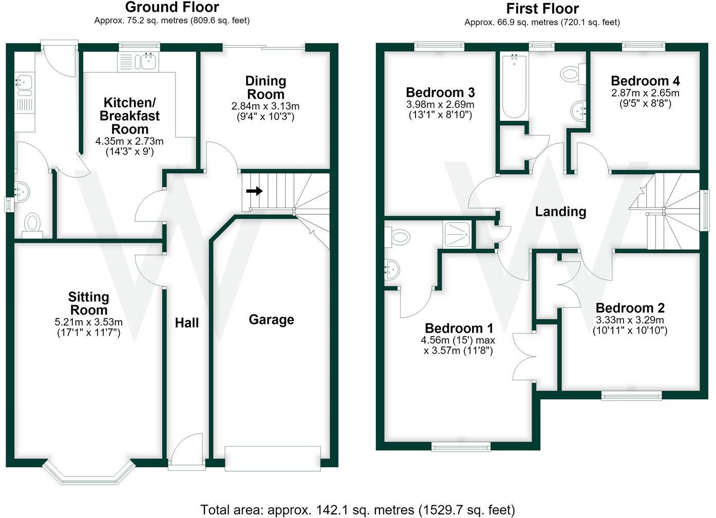 Viking Way, Harnham floorplan