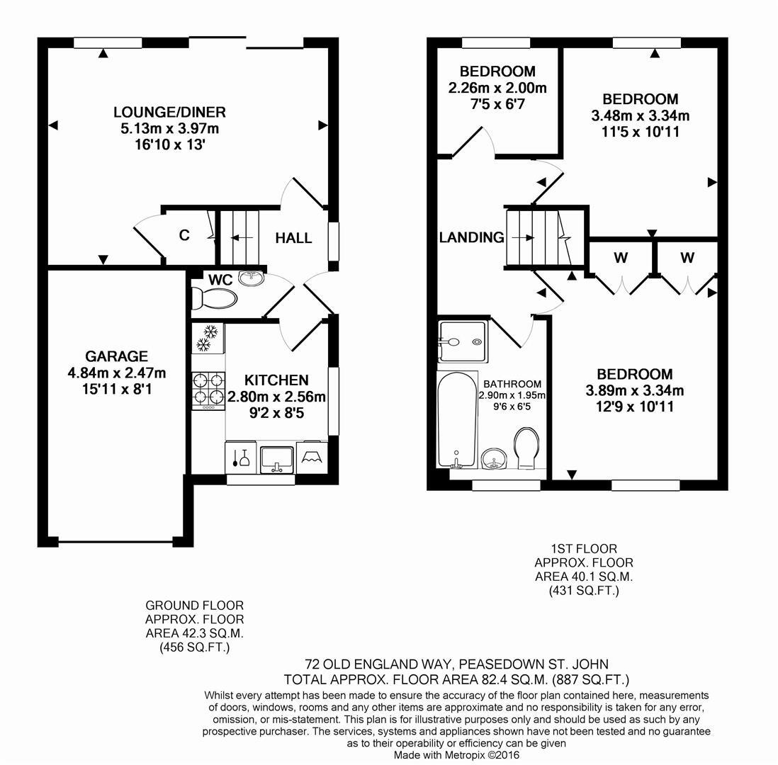 Old England Way, Peasedown St. John, Bath floorplan