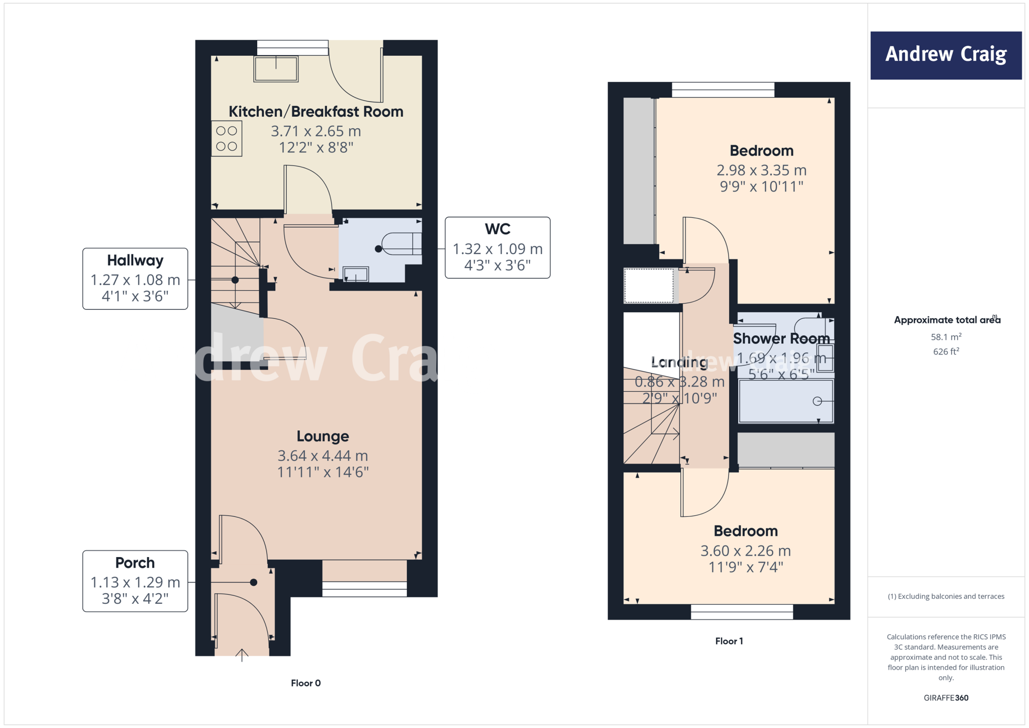 Callum Drive, South Shields floorplan