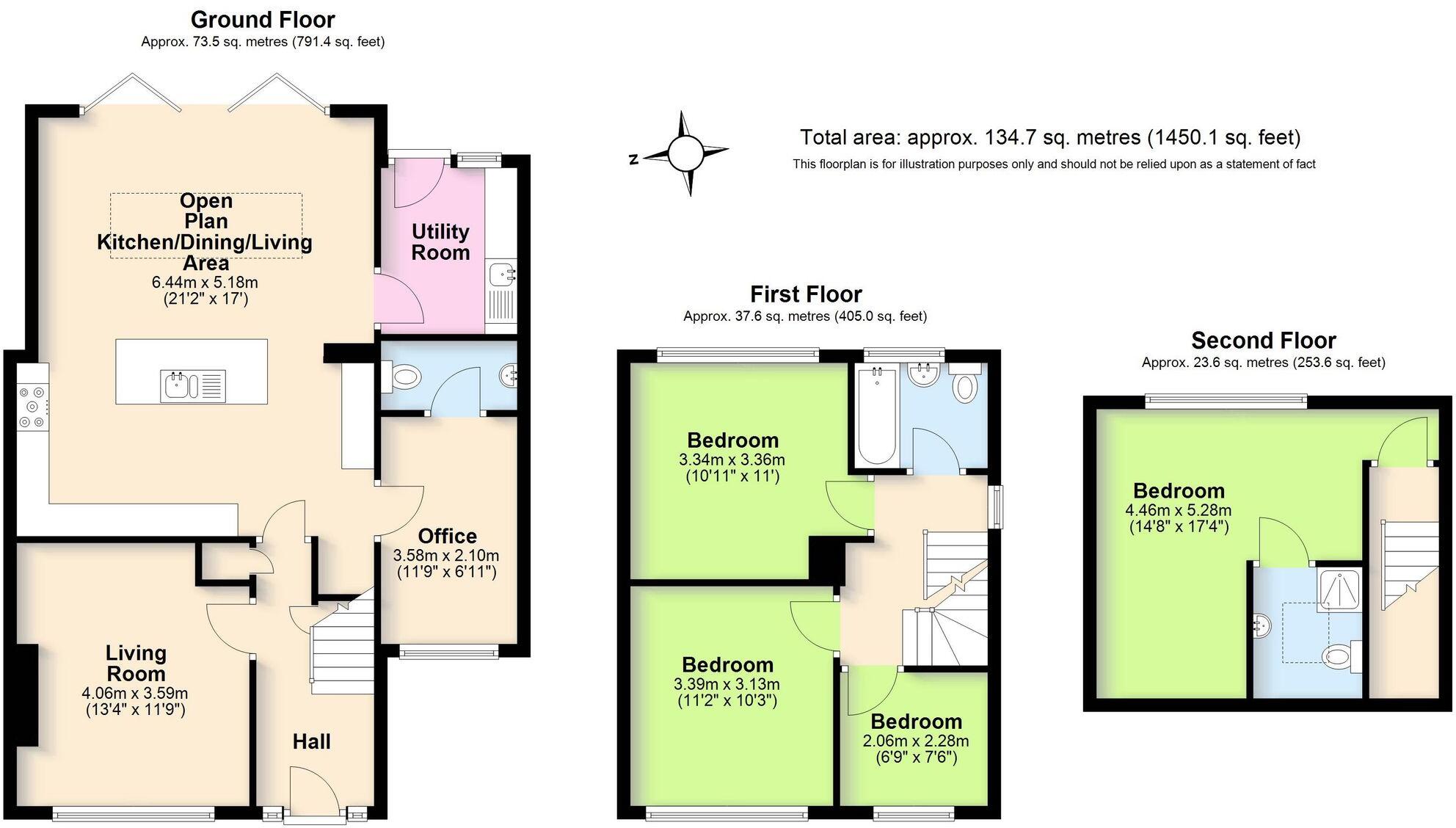 Priorsfield Road, Kenilworth, CV8 floorplan