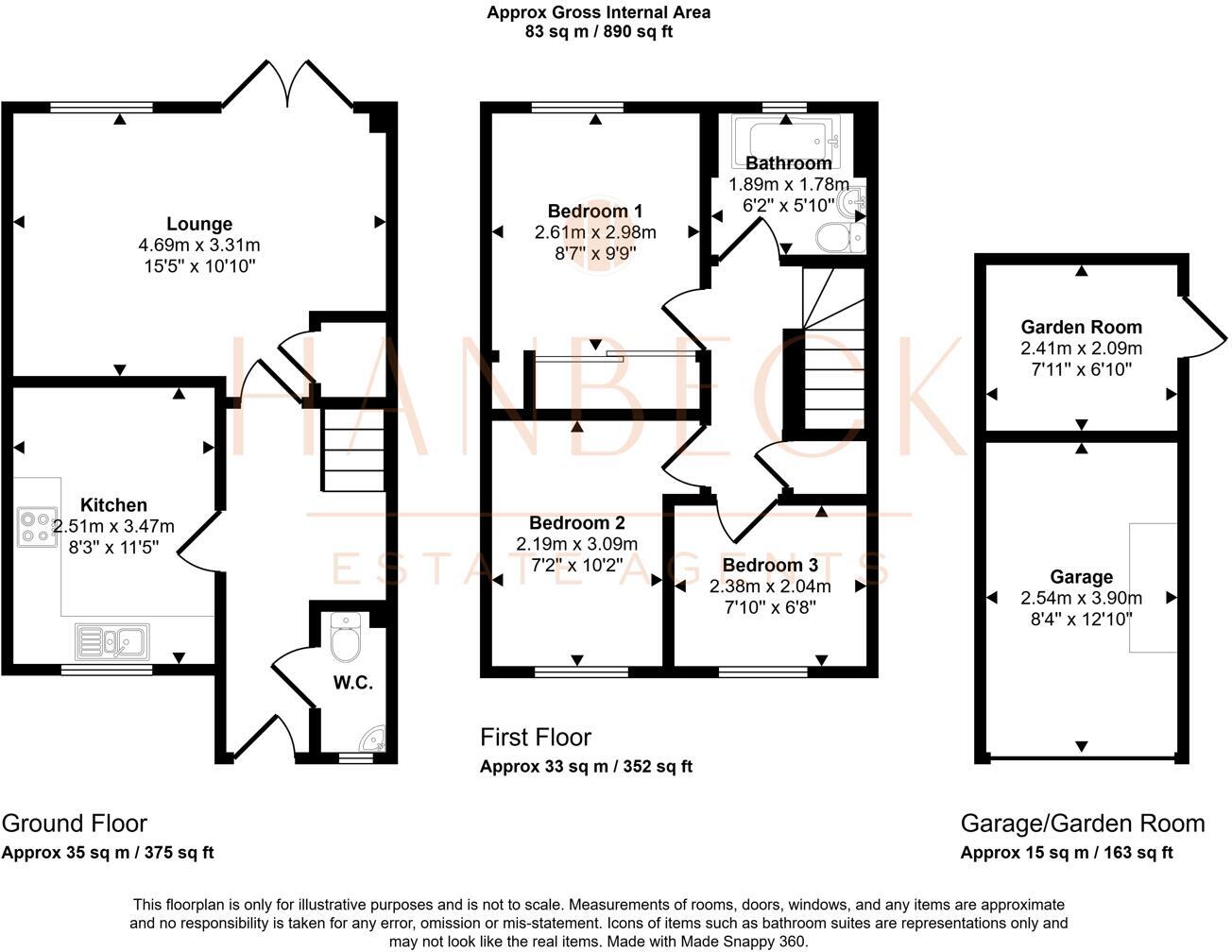 Elvaston Park, Kingswood, Hull floorplan