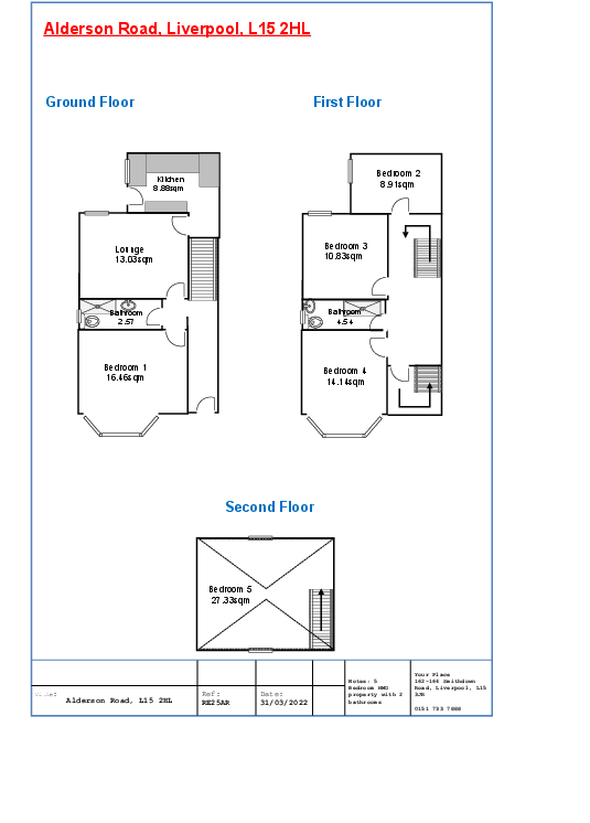 Alderson Road, Liverpool floorplan