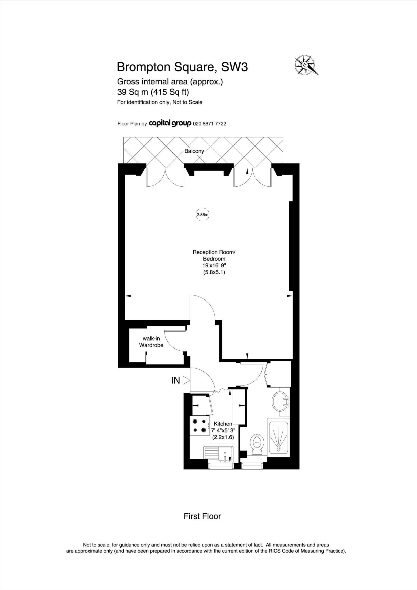 Brompton Square, SW3 floorplan