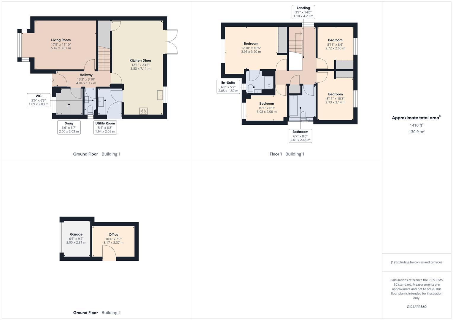 Parkside View, Backworth floorplan