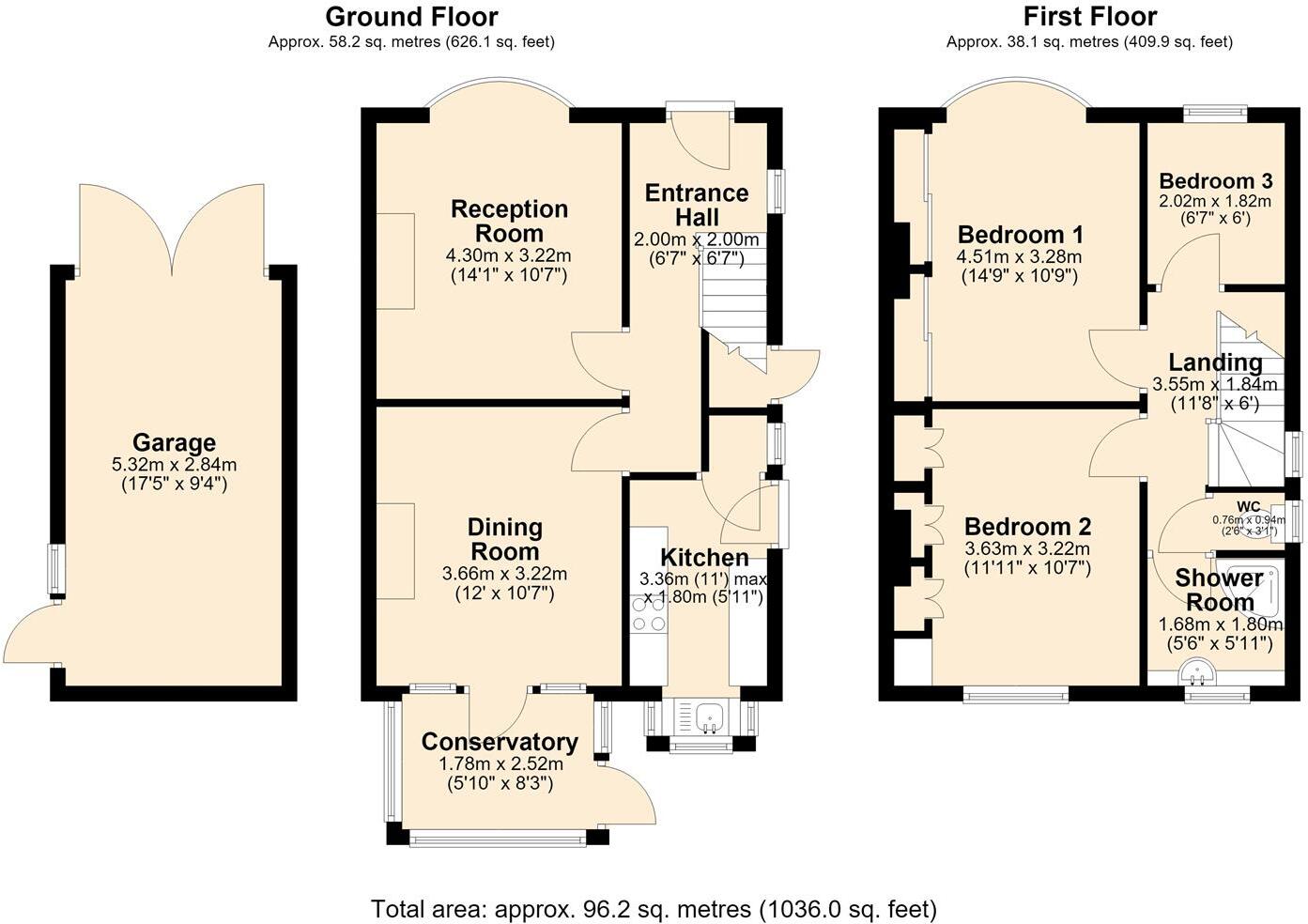 Meadow Head Drive, Sheffield floorplan
