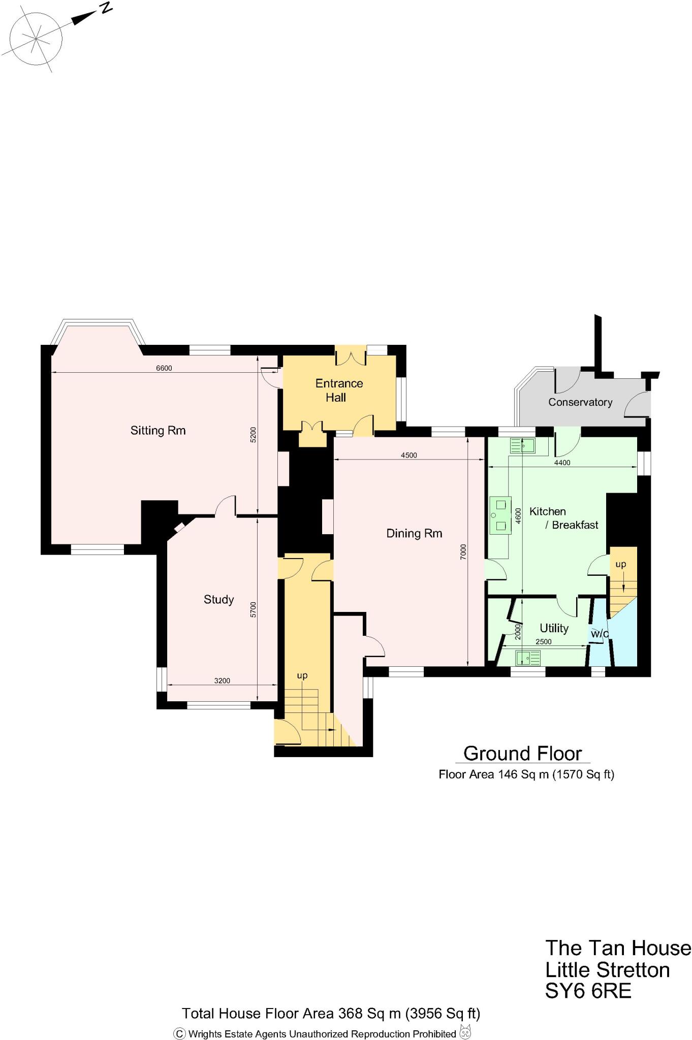 The Tan House, Ludlow Road, Little Stretton, Shropshire floorplan