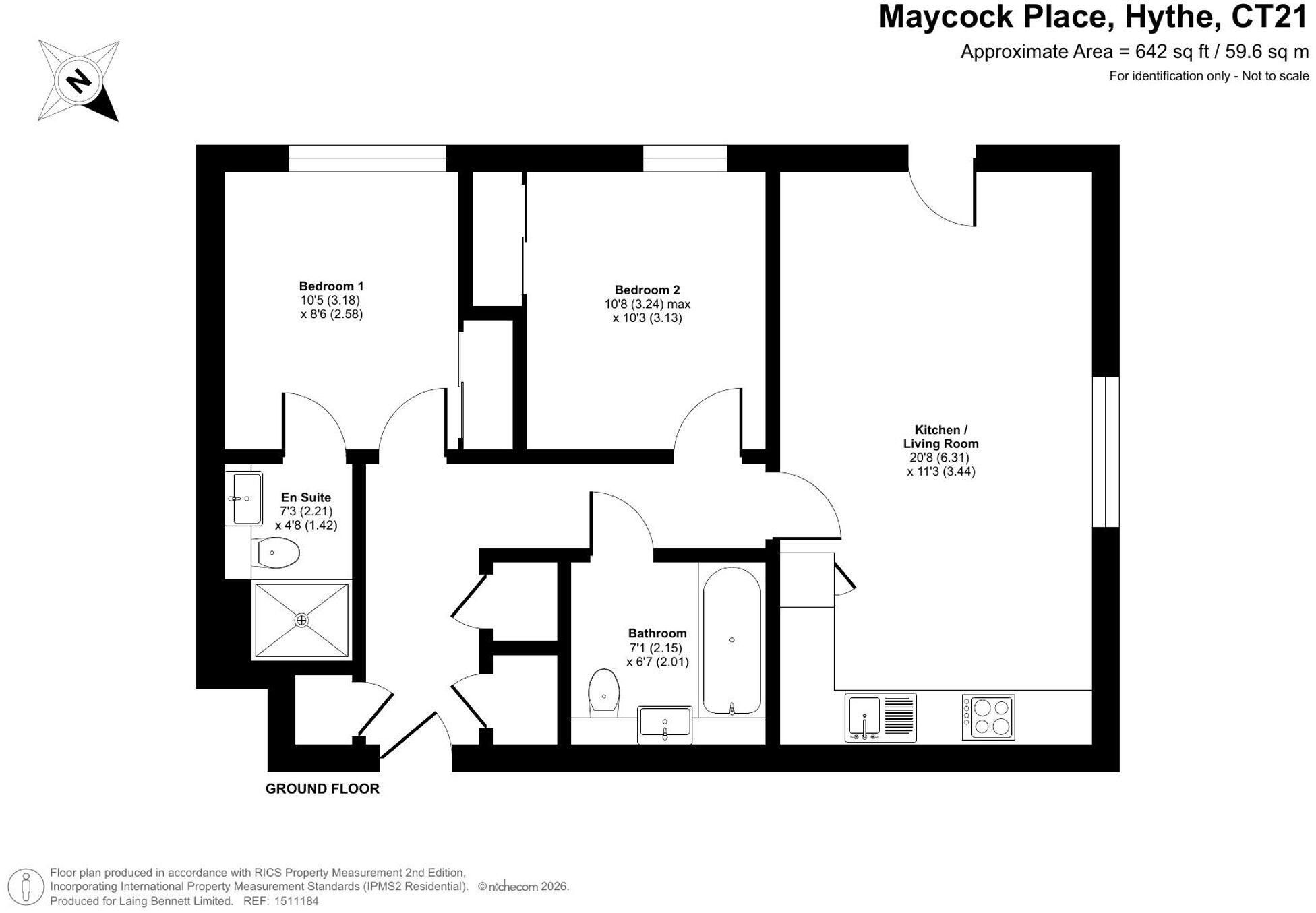 Maycock Place, Harris Court, CT21 floorplan