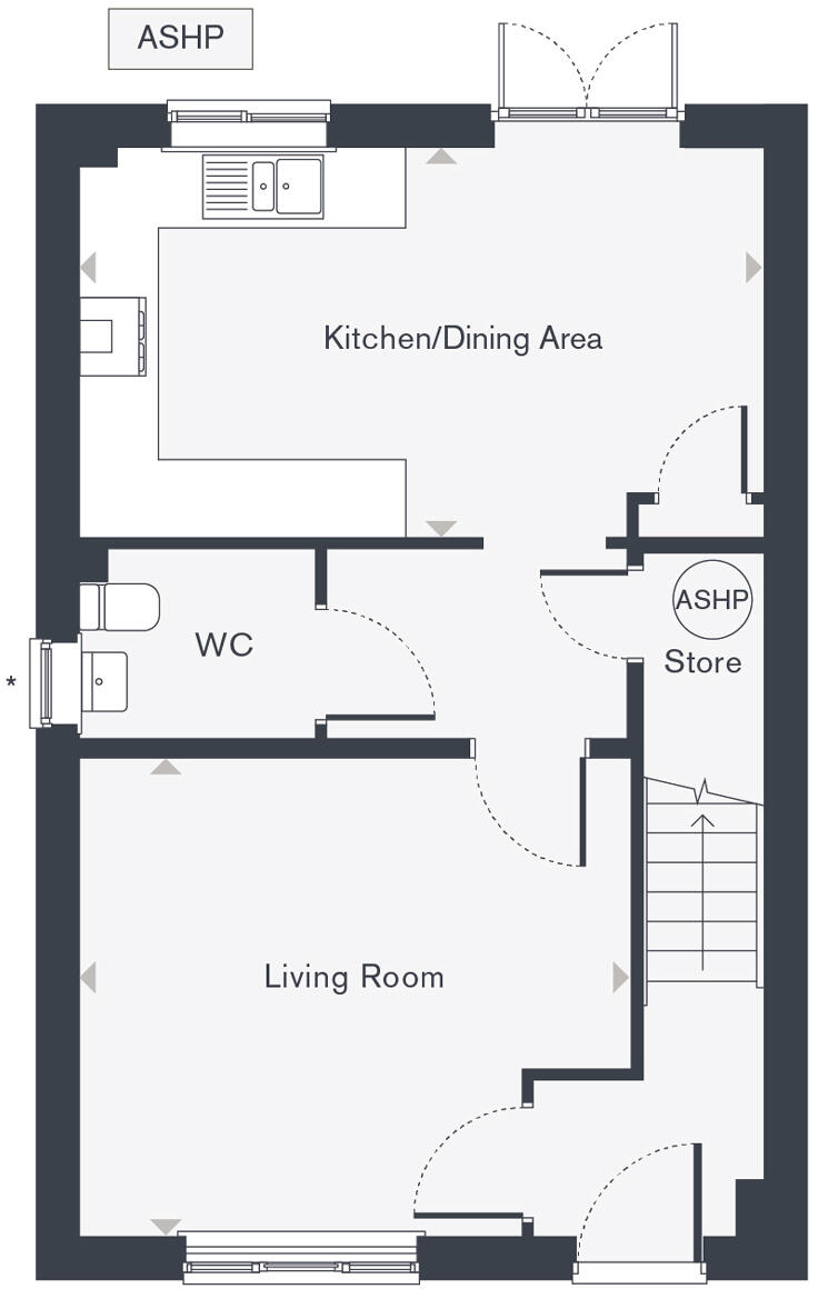 Carolina Way, 
Lakeside,  
Doncaster,
DN4 5FA floorplan