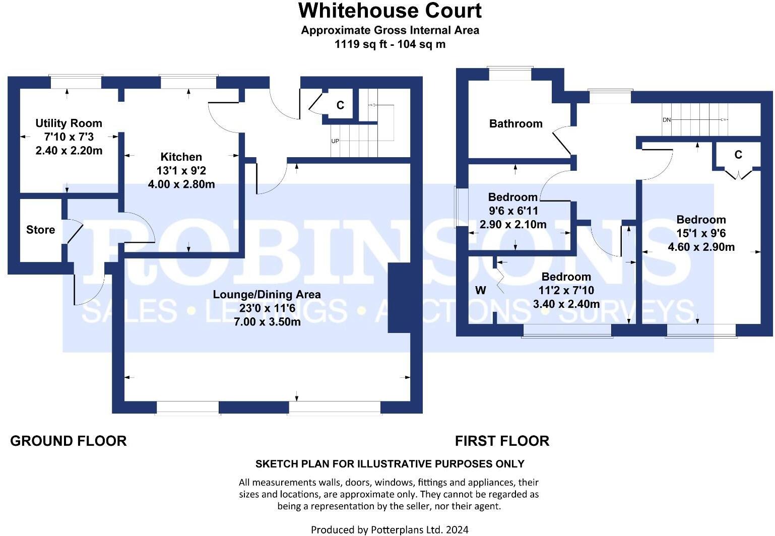 Whitehouse Court, Ushaw Moor, Durham floorplan