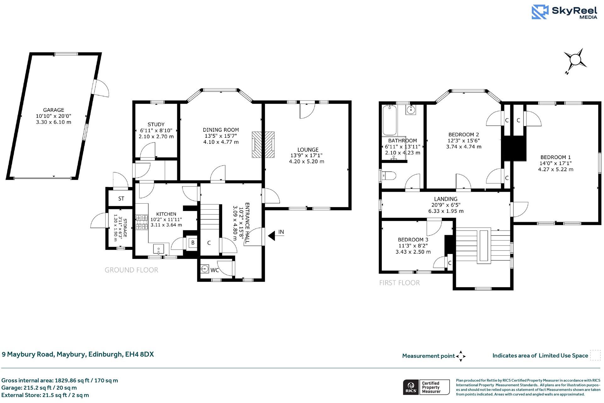 Maybury Road, Edinburgh, Midlothian floorplan