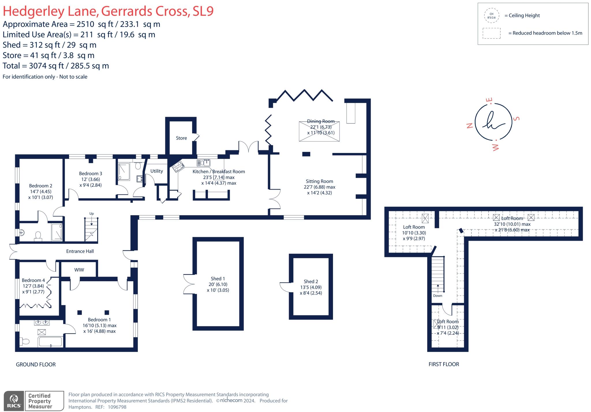 Hedgerley Lane, Gerrards Cross, SL9 floorplan