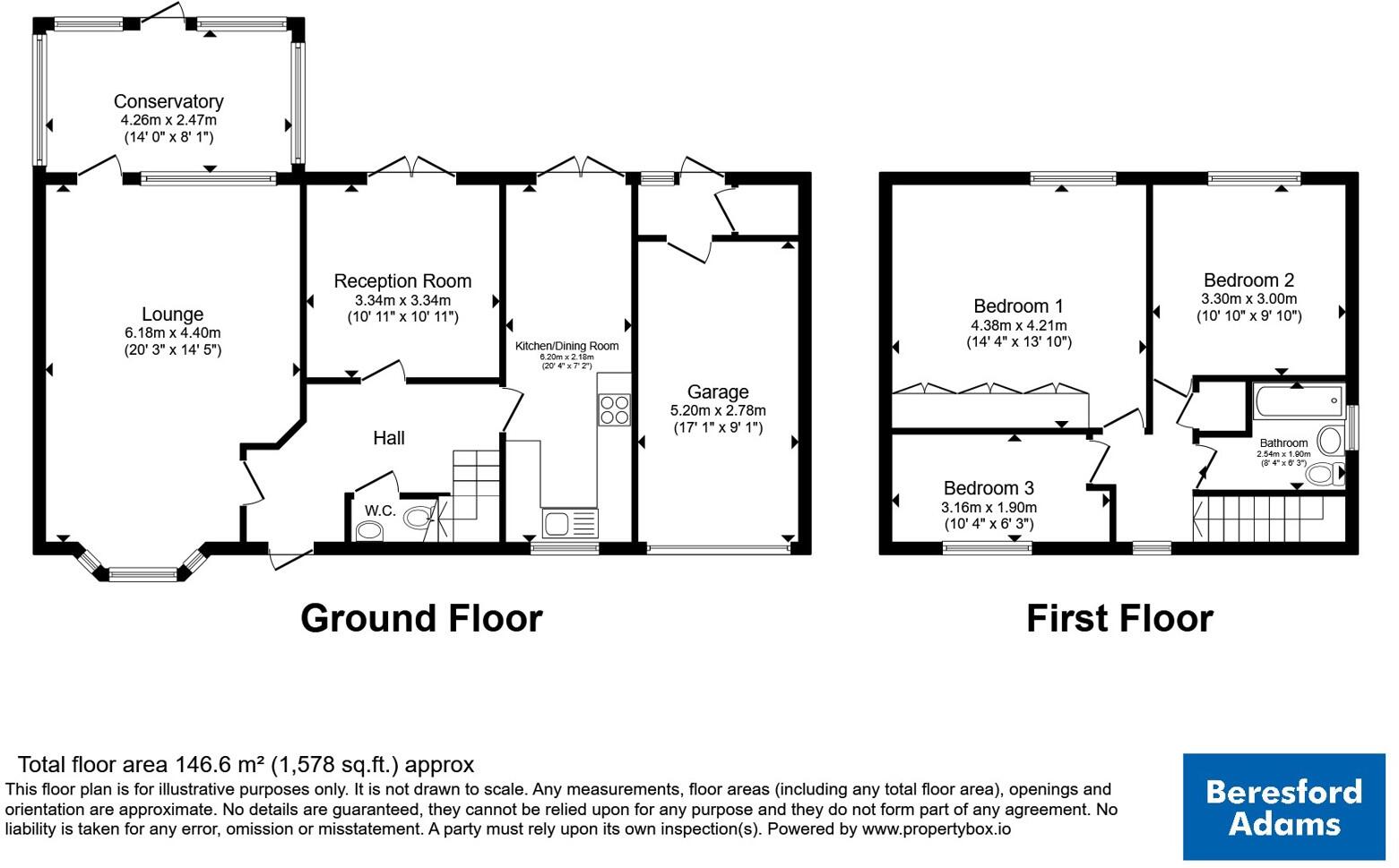Selkirk Drive, Chester, Cheshire West and Ches, CH4 floorplan