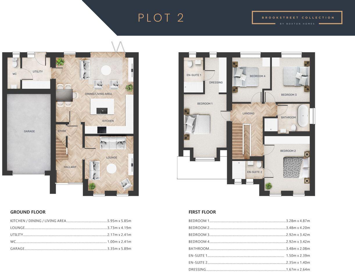 Brook Street, Loscoe, Heanor, DE75 floorplan