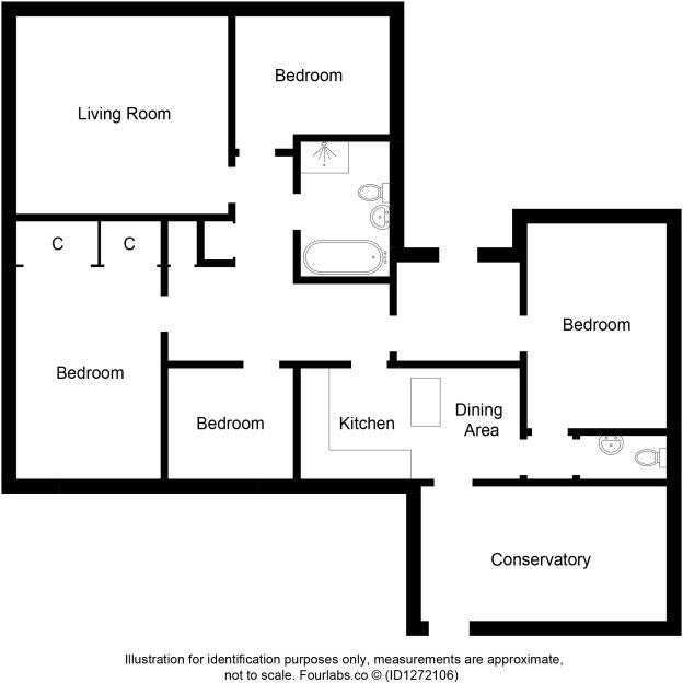 72 Beech Avenue, Nairn, IV12 4SY floorplan