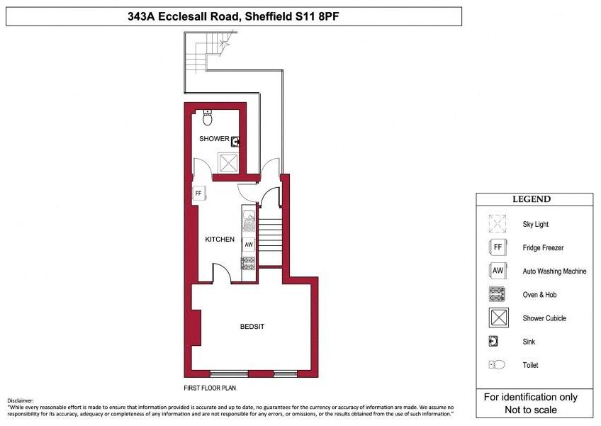 343A Ecclesall Road, Ecclesall floorplan