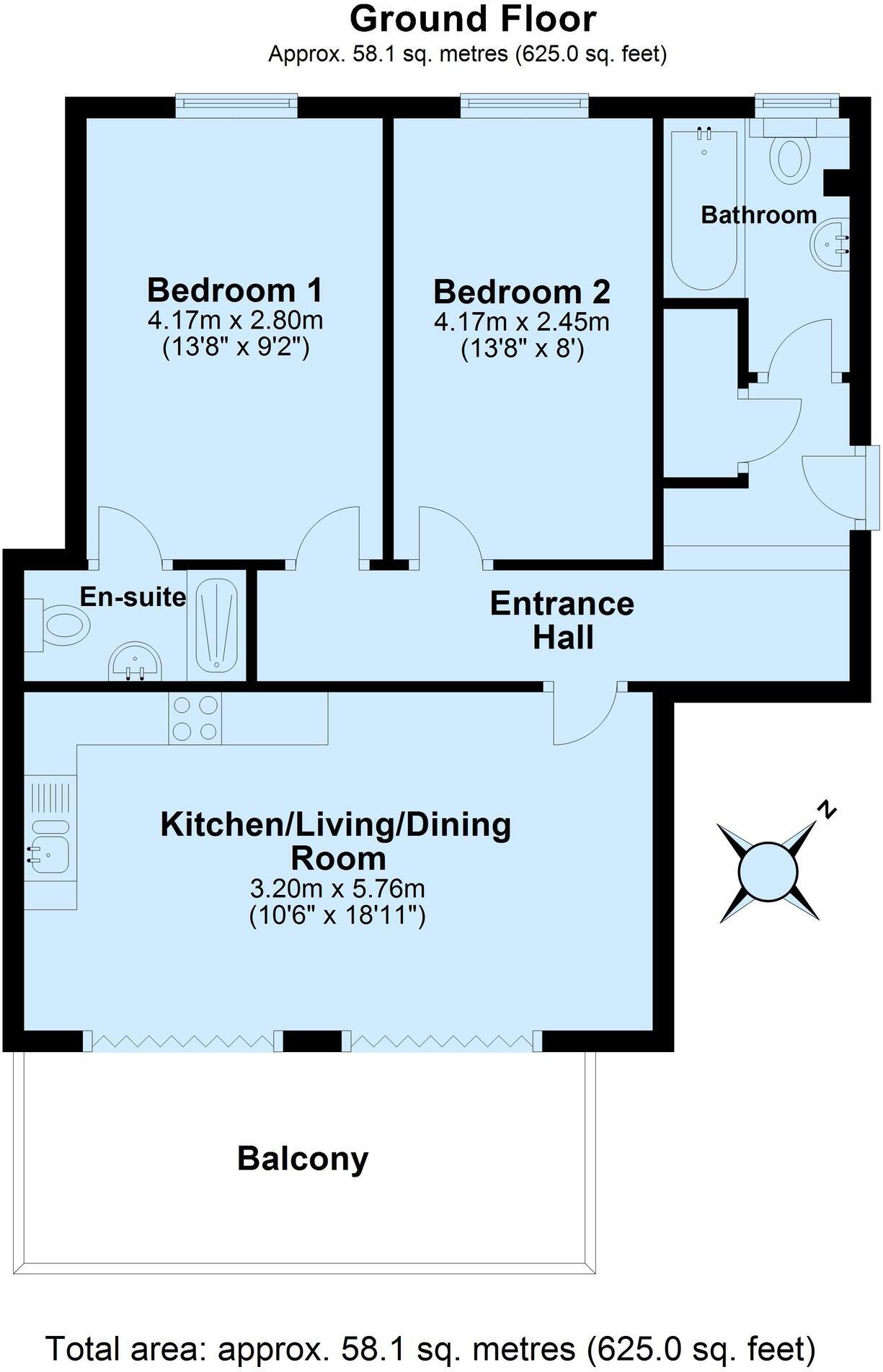 Dartmouth Road, Stoke Fleming floorplan