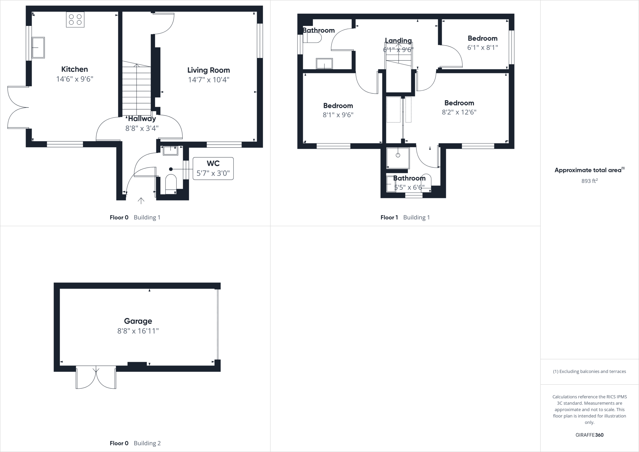 Porter Gardens, Bishop Auckland, Durham, DL14 floorplan