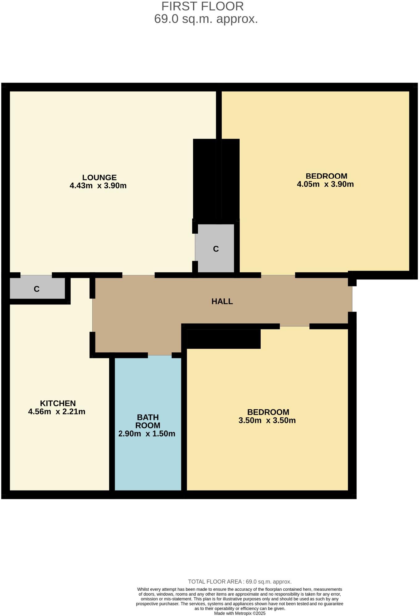 Gardner Street, Dundee, DD3 floorplan