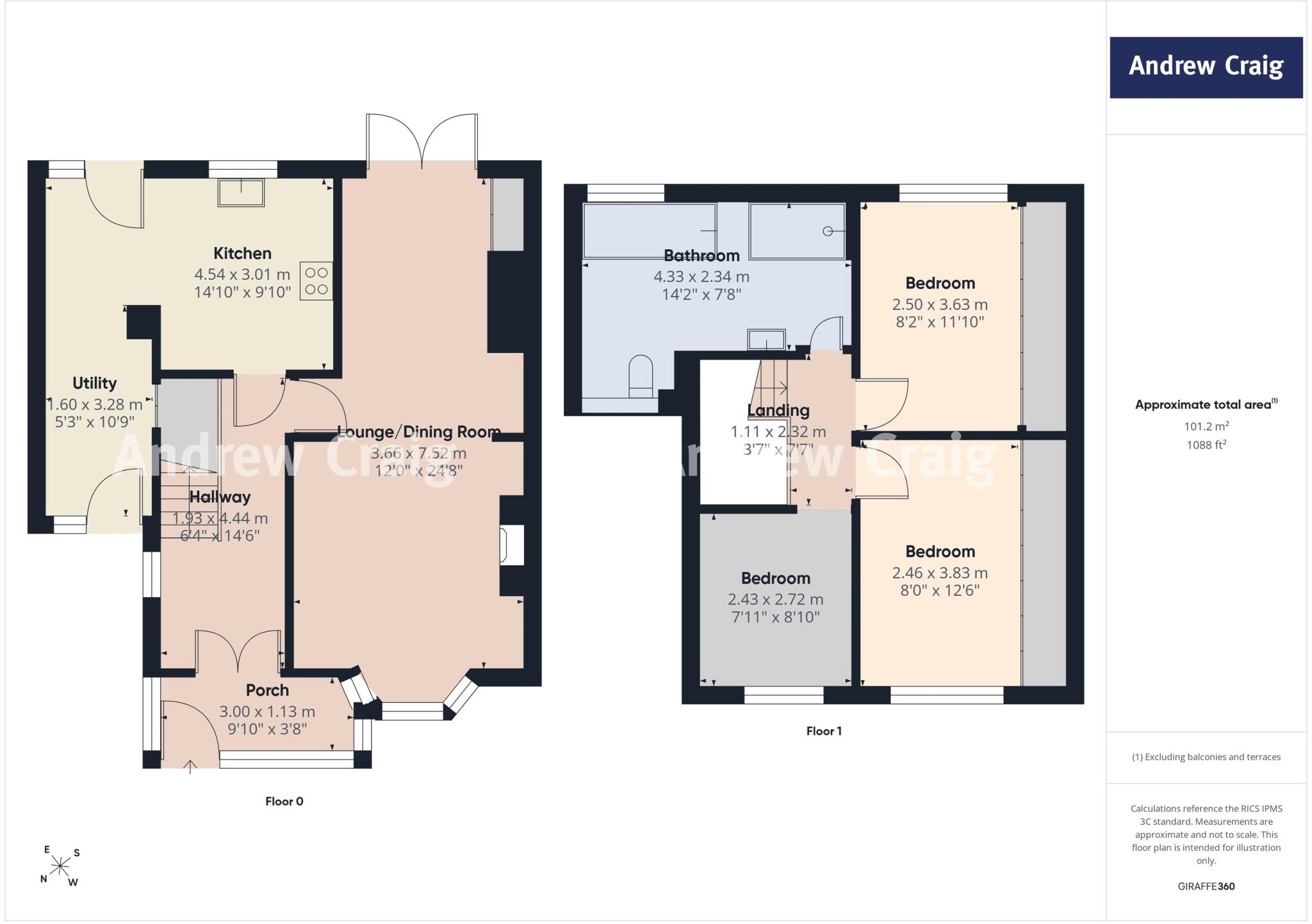 Duchess Drive, Denton Burn floorplan