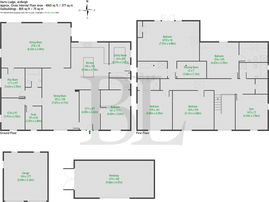 Harts Lane, Ardleigh, Colchester , CO7 floorplan