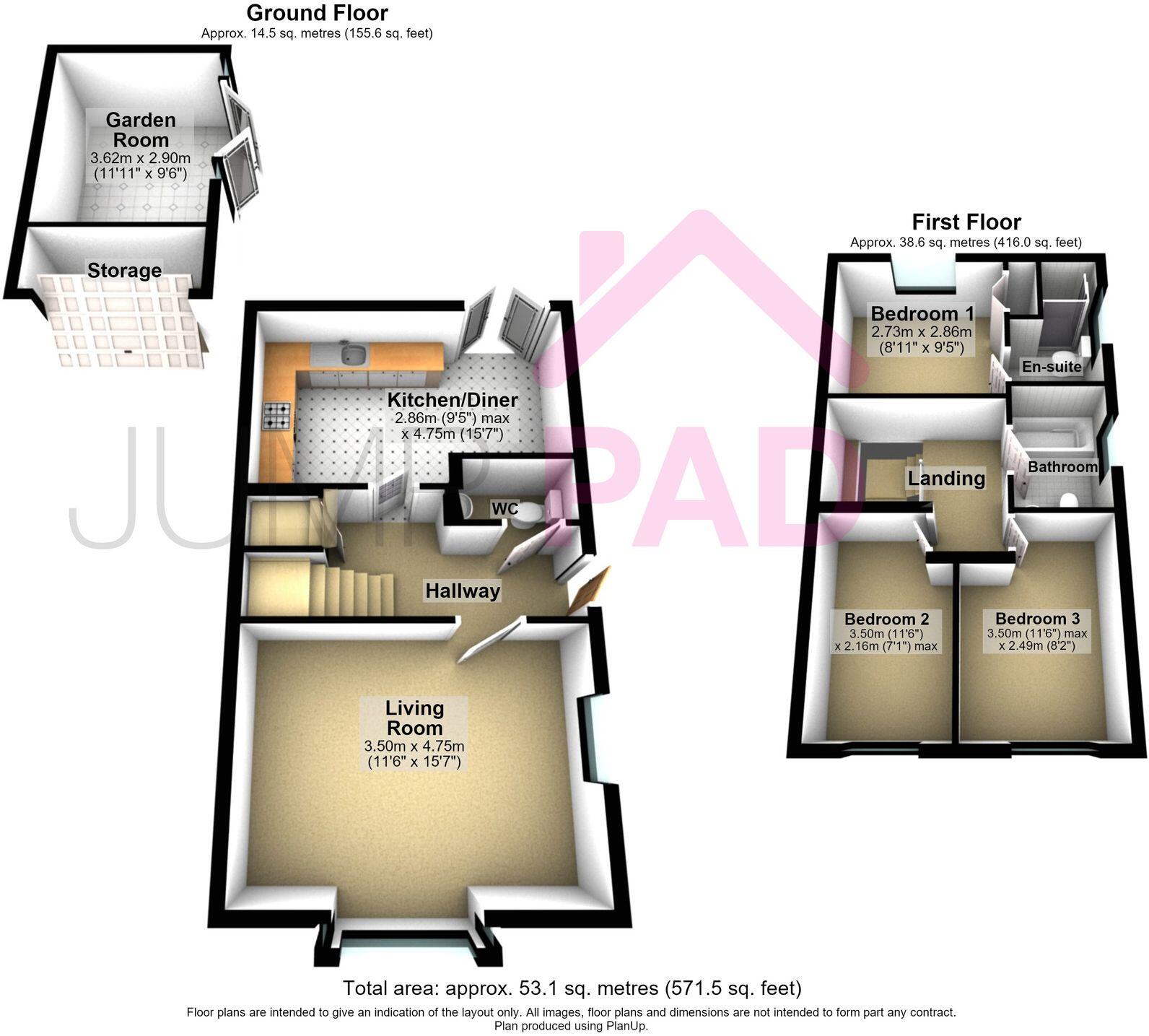 Southmead, Lowton, WA3 floorplan