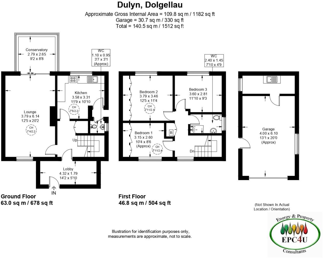 Dulyn, Mount Pleasant Road, Dolgellau, LL40 1RP floorplan