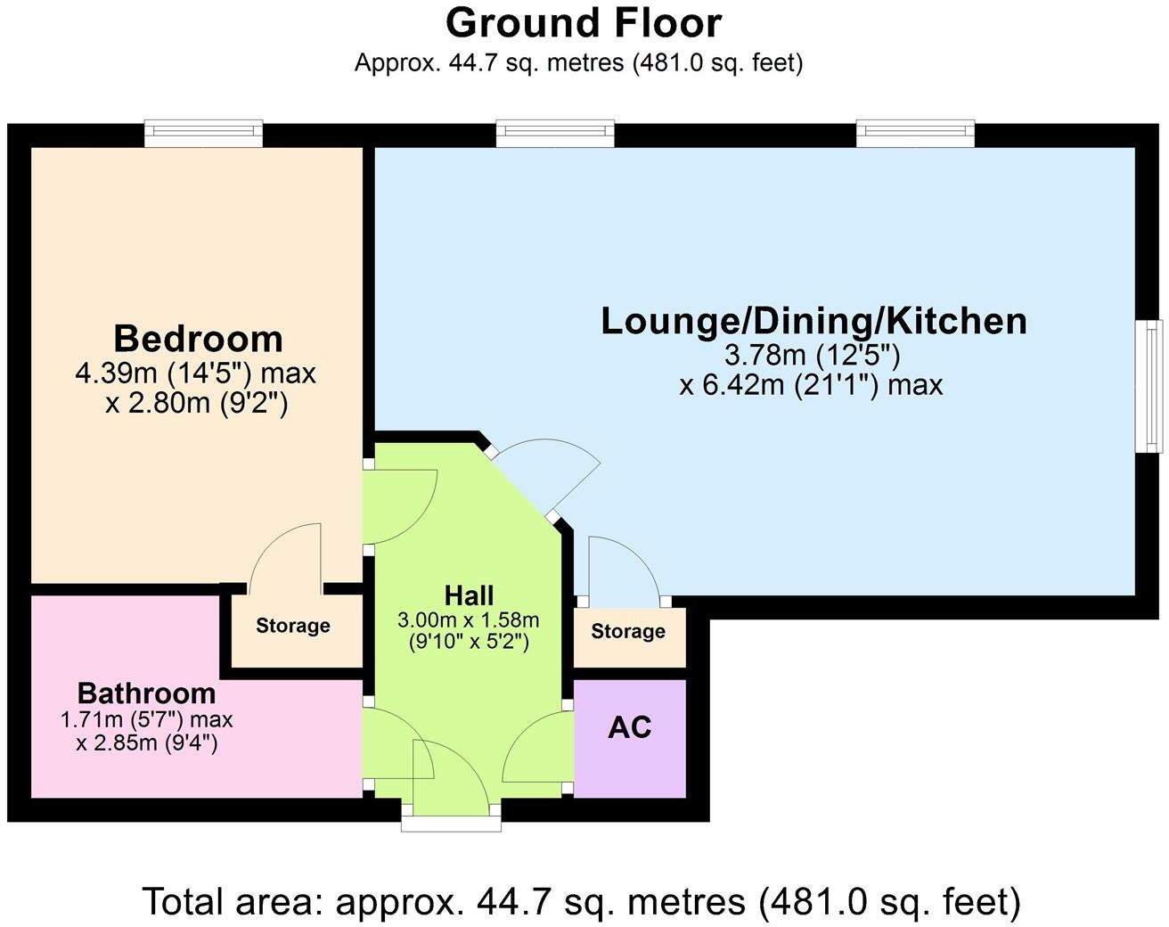 Cairns Close, Lichfield floorplan