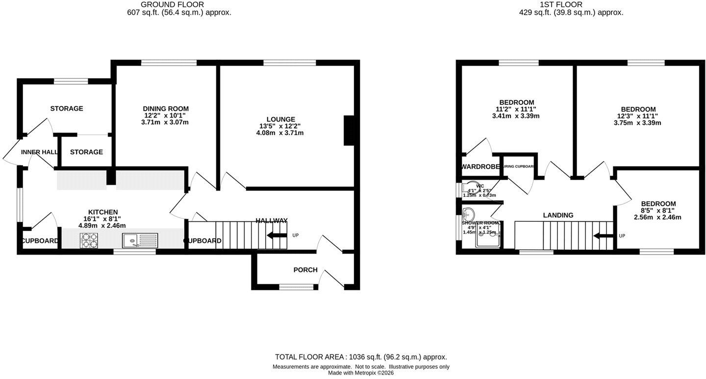 Maple Crescent, Basingstoke, Hampshire, RG21 floorplan