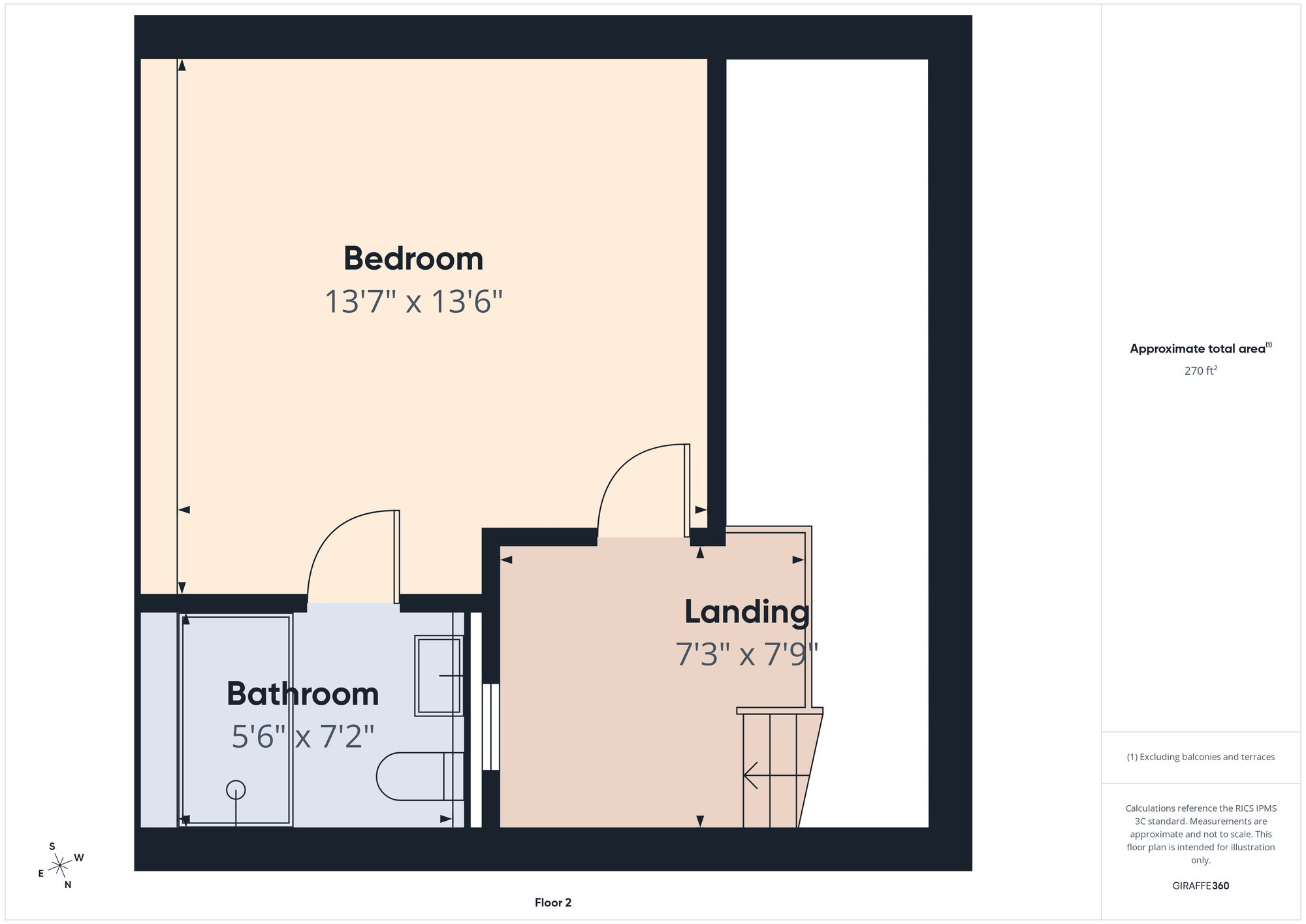Royal William Yard, Factory Cooperage, PL1 floorplan