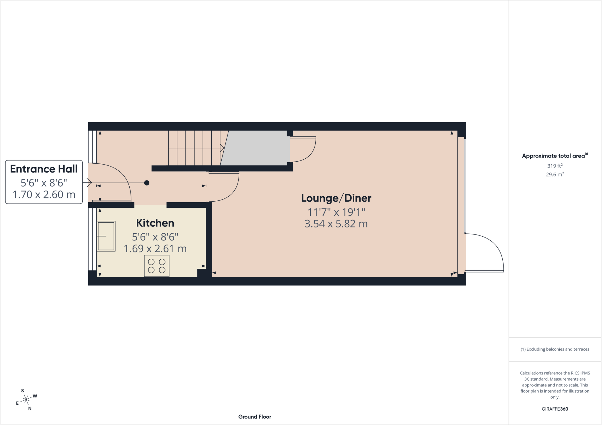 Nicola Gardens, Littleover floorplan